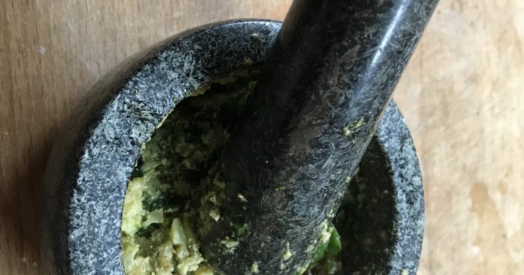 RECIPE: Basil and Walnut Pesto