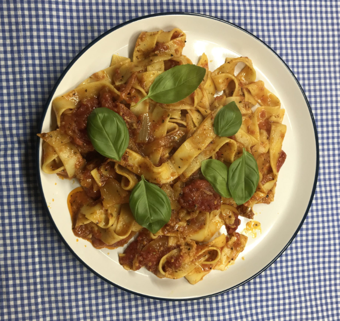 RECIPE: Tomato, Broccoli and Pappardelle Pasta